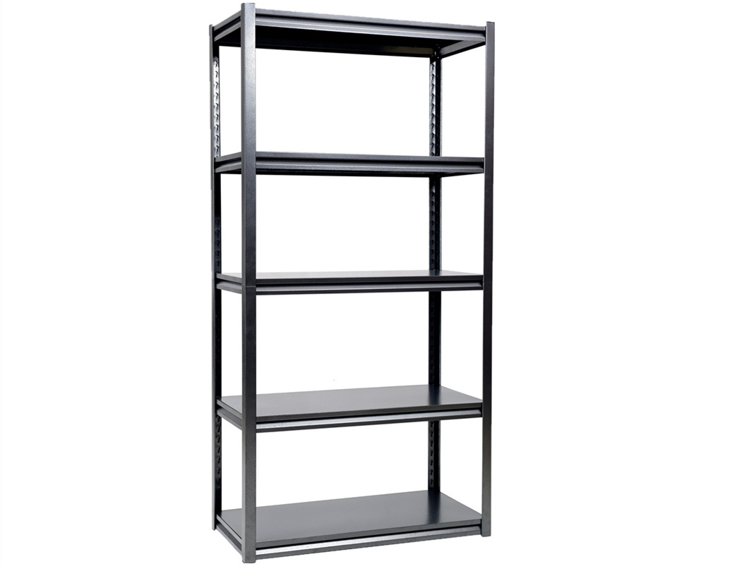 5 Layer Shelving Angle Rack Metal Angle Steel Post Light Duty Muscle Rivet Boltless Shelf manufacture