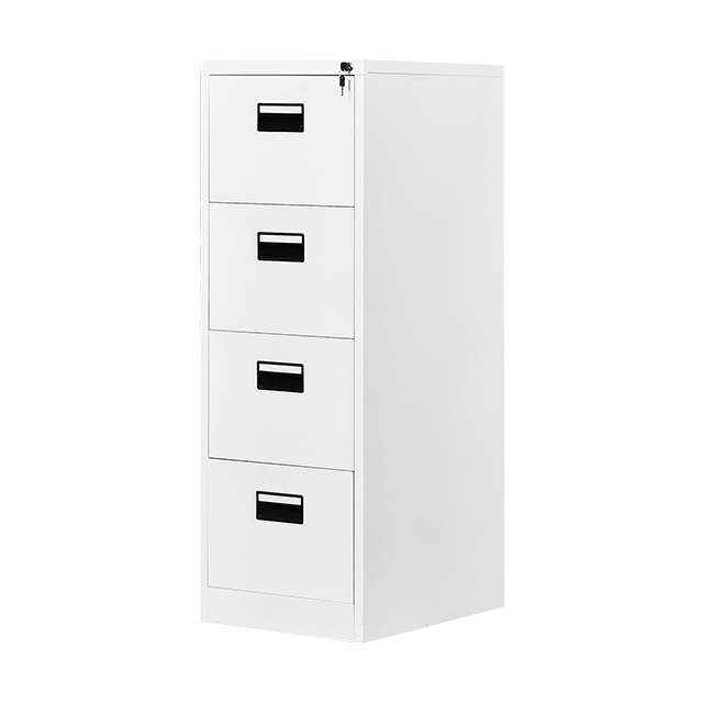 Hot sale 4 Drawer Document Steel  filing Cabinet Vertical File Cabinet 4 Drawer Metal Cabinet