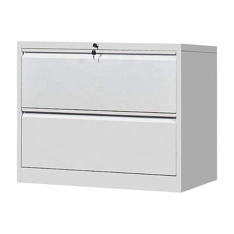 High quality steel drawer cabinet 2 drawers filing cabinet unit