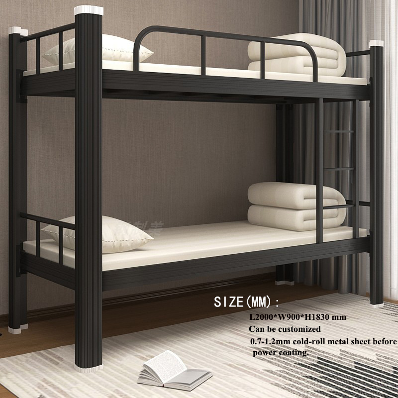 Bunk beds commercial steel bed double decker bed for adults and students litera para adultos