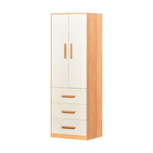 Student Wardrobe Double Door Armoire With Shelves White Wardrobe With Mirror