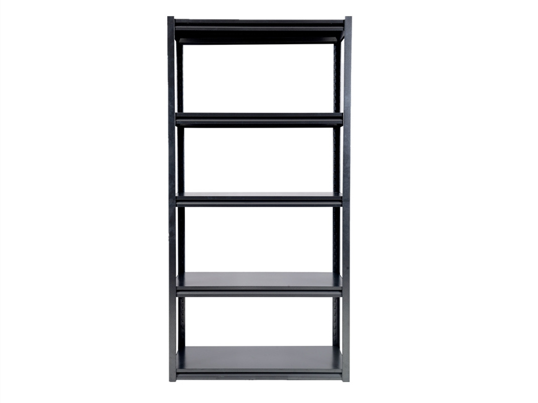 5 Layer Shelving Angle Rack Metal Angle Steel Post Light Duty Muscle Rivet Boltless Shelf manufacture