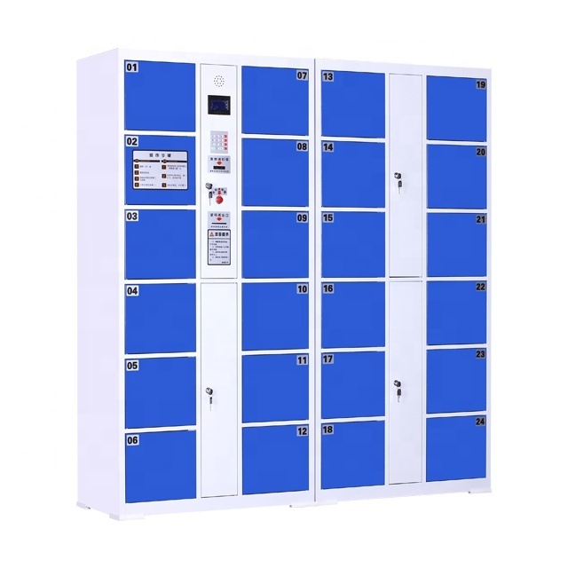 24 door collapsible locker high quality storagre refrigerate electronic locker