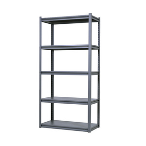 5 Layer Shelving Angle Rack Metal Angle Steel Post Light Duty Muscle Rivet Boltless Shelf manufacture