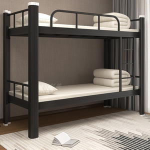 Bunk beds commercial steel bed double decker bed for adults and students litera para adultos