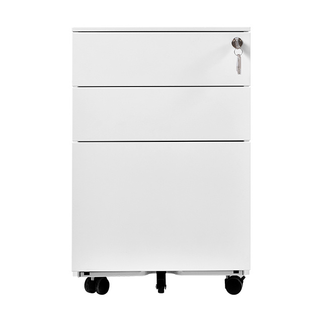 Office furniture Equipment for A4 File steel metal Cabinet moving storage 3 drawers cabinet filing cabinet Mobile Pedestal