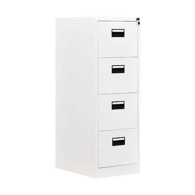 Hot sale 4 Drawer Document Steel  filing Cabinet Vertical File Cabinet 4 Drawer Metal Cabinet