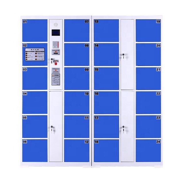 24 door collapsible locker high quality storagre refrigerate electronic locker