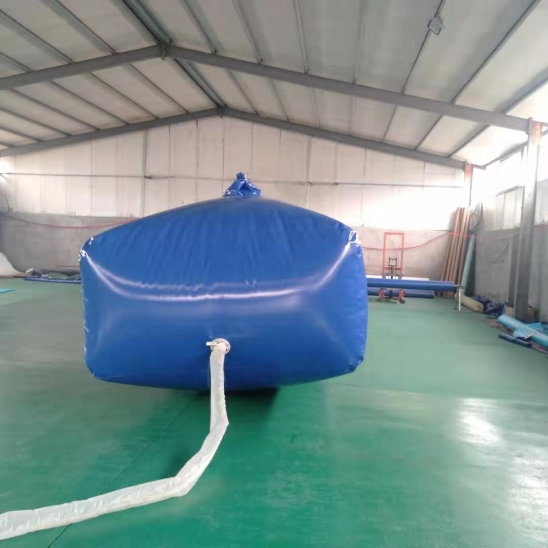 Industry Inflatable Soft 15000 Liter PVC Tarpaulin Tear Resistance Storage Water Bladder Pillow Storage Tank