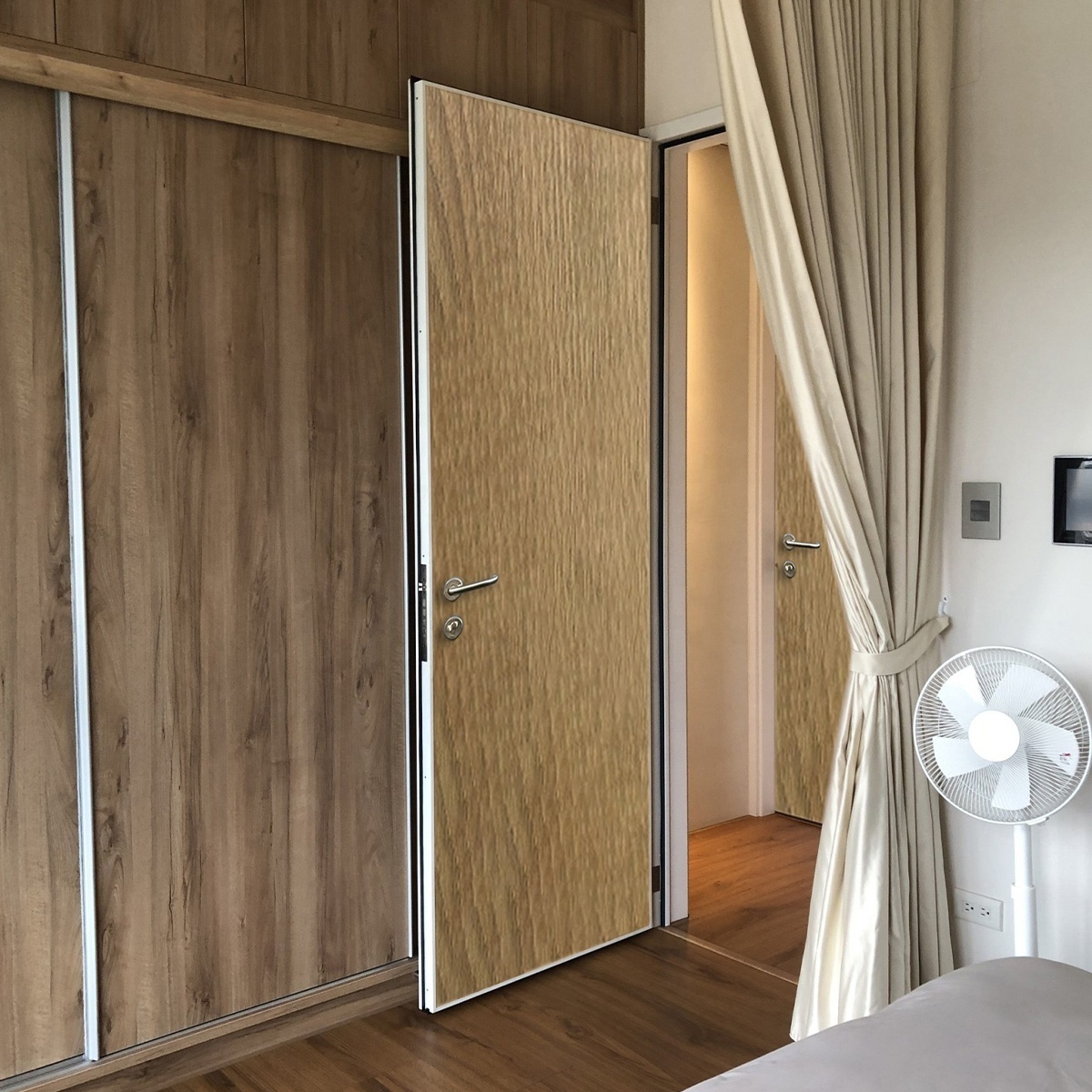 Premium Quality Interior Room Soundproof Door For Hotel Specification W900XH2200mm