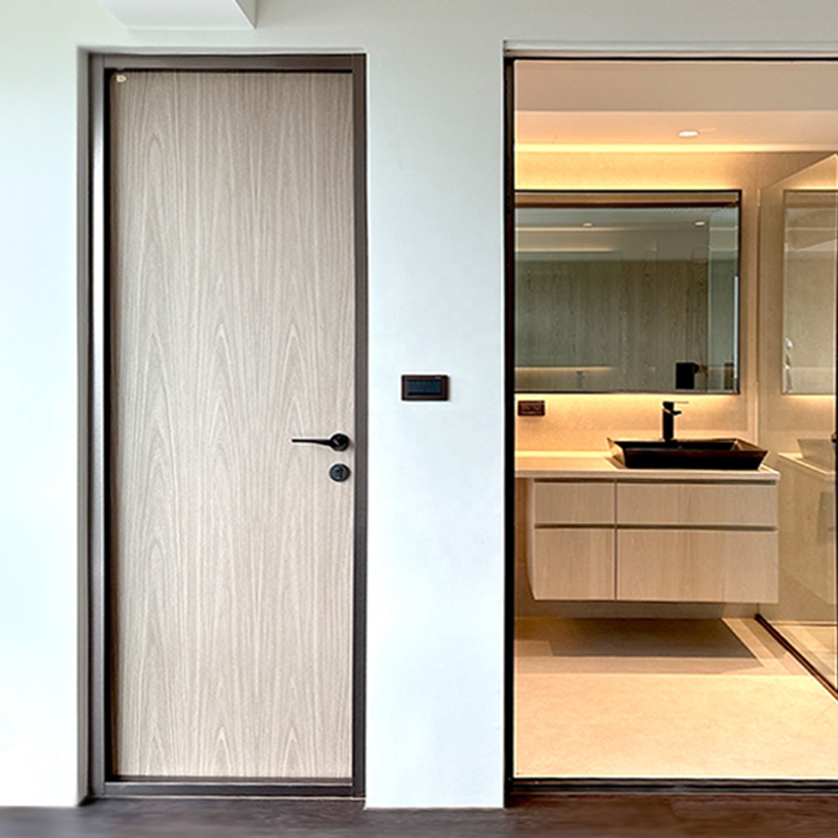 High Quality Customized  Door Interior Room Bedroom Acoustic Door Soundproof For Export