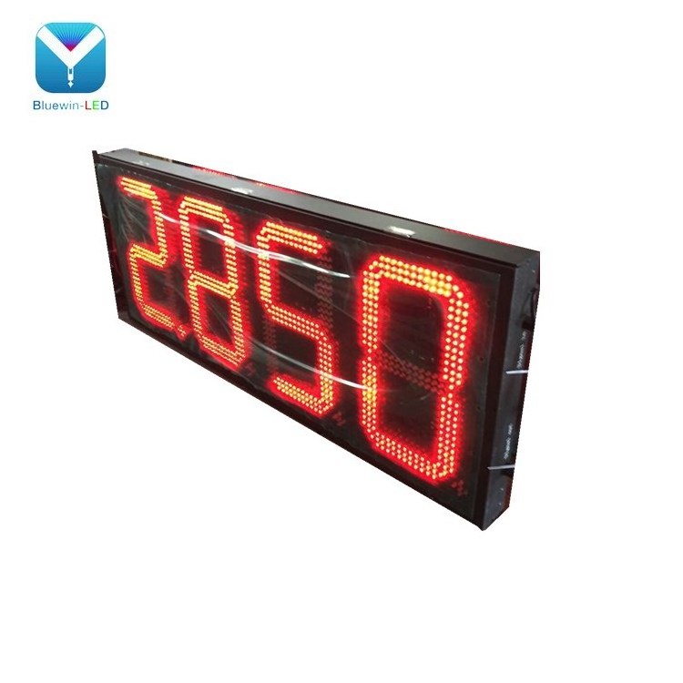 8 inch 7 segment LED display led digital petrol station gas price displays