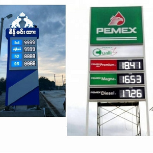 20 Inch Gas Station Price 7 Segment LED Number Display Outdoor Waterproof