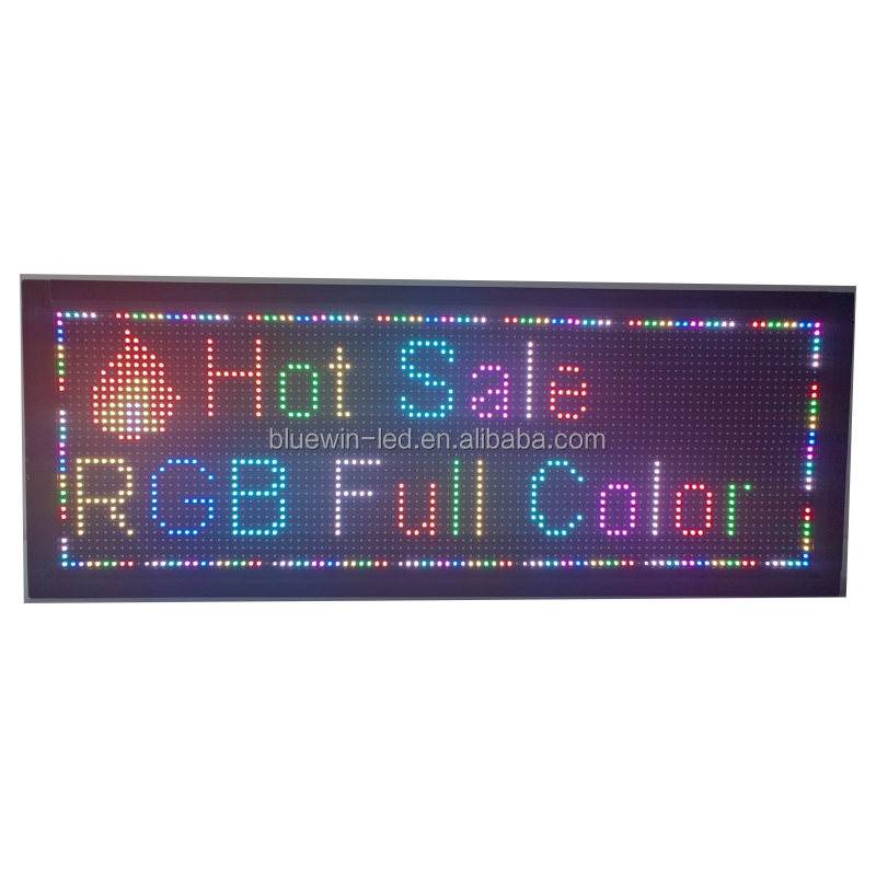 P10 Outdoor Running Text Moving Message Led Display Sign Board Led Sign Programmable Message Scrolling Board