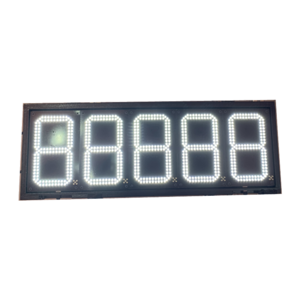 Kenya 8inch 888.88 Red Green White gas led price board for petrol station display