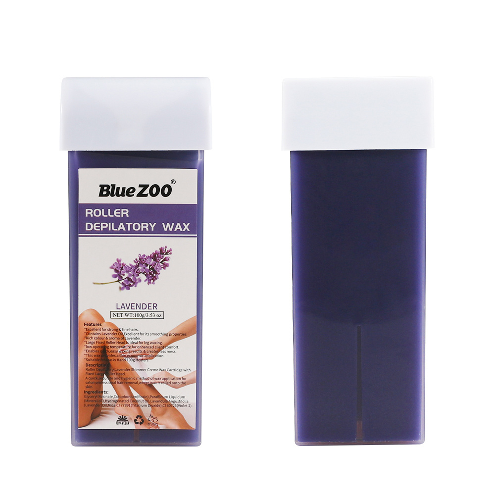 BlueZOO 4 in 1 roller-on cartridge depilatory waxing