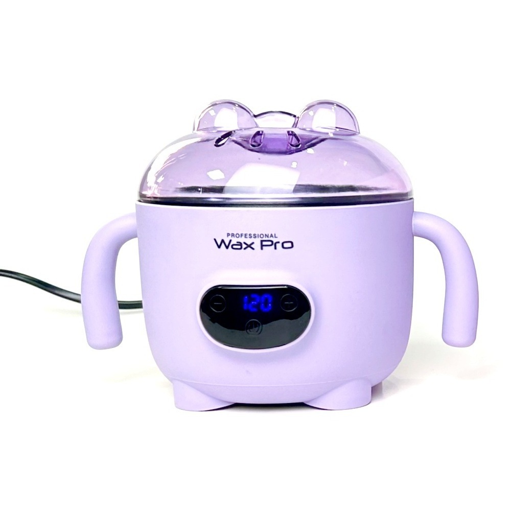 200cc Non-Stick Pot Wax Heater with Electric Display for Hair Removal Wax Warmer for Beauty Salons Personal Use