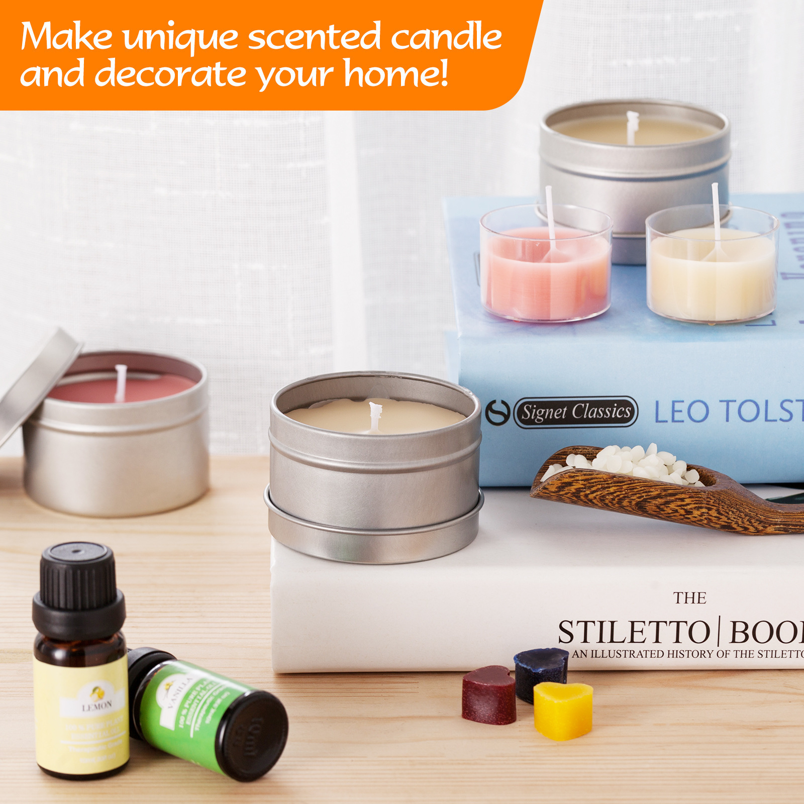 Diy Candles Making Kit Set Suit Wholesale Super Easy Handmade Scented Beeswax Diy Candles Making Kit With Jar