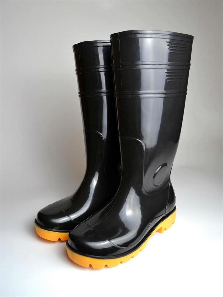 Good quality Industrial men Rubber work boots gumboot boots in ZheJiang