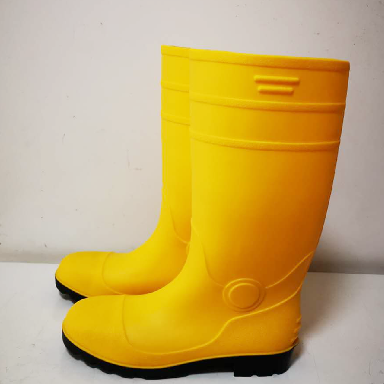 Steel Toe Working Gumboots Shoes Men Rain Gum Boots