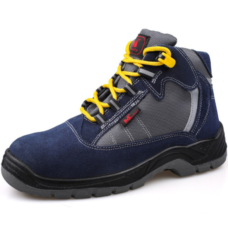 High top leather cheap oem cat boots new design  construction safety shoes for men work