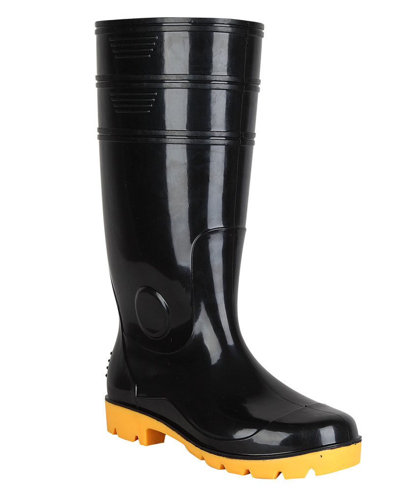 Good quality Industrial men Rubber work boots gumboot boots in ZheJiang