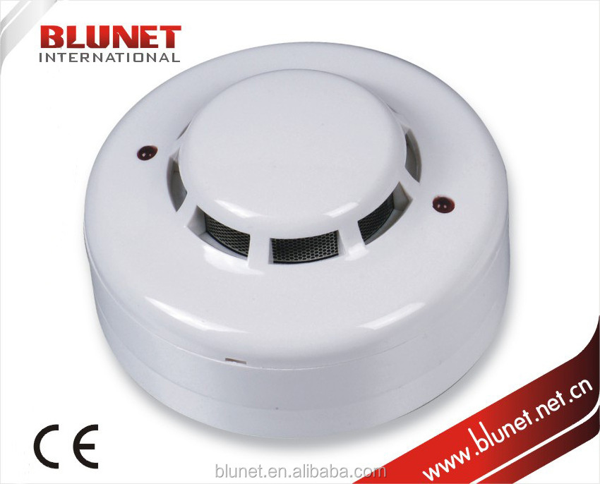 Wired Conventional Cigarette Photoelectric Smoke Alarm Detector