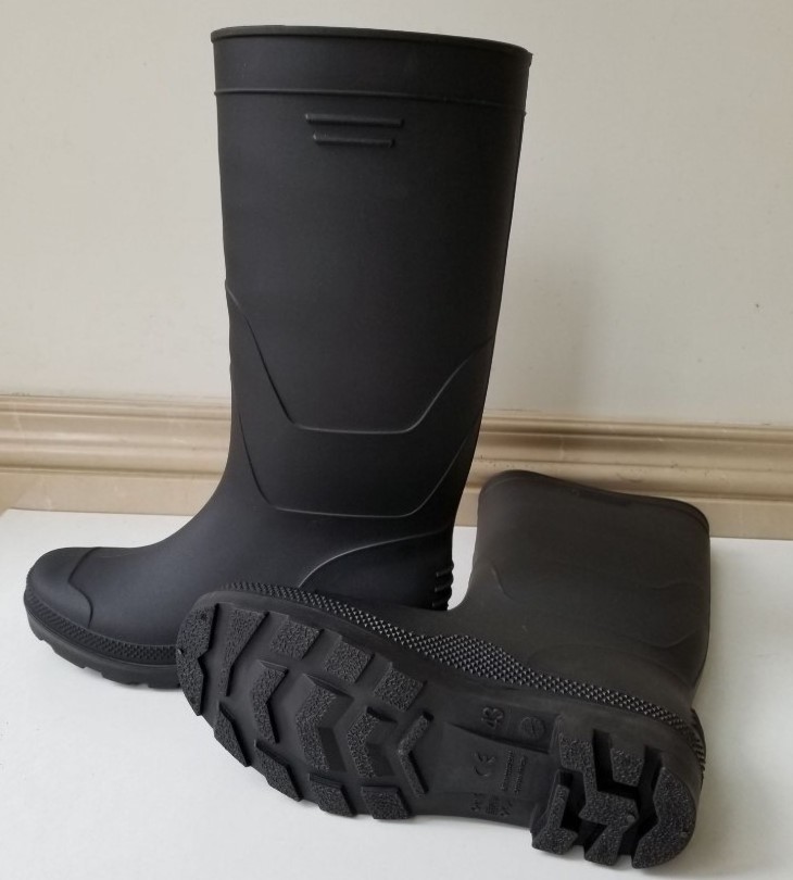 Wholesale Waterproof Cheap Fishing Rubber Gumboots Rain High PVC Men's Industrial Boots