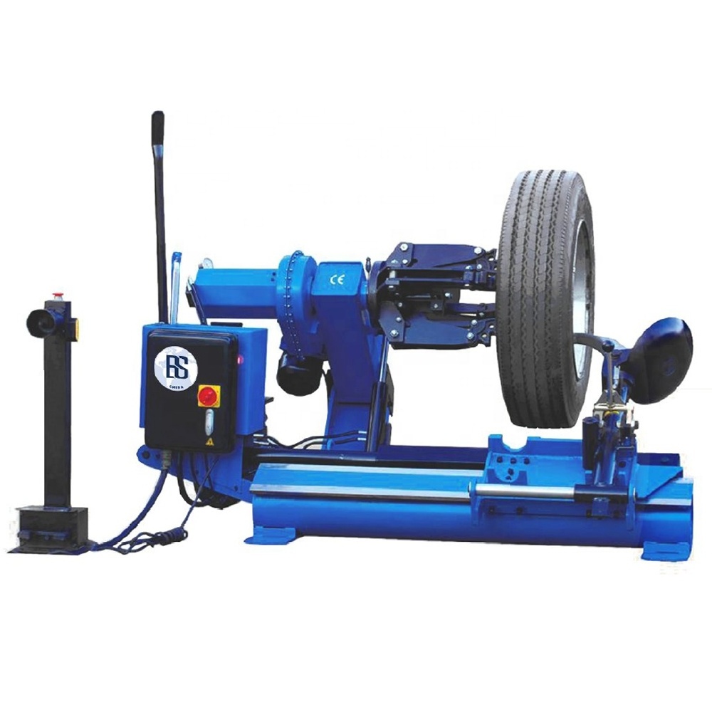 touchless Fully-automatic Tilting type tyre tire changer with helper arm