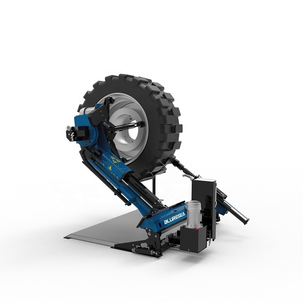 BLURESEA high level vehicle equipment truck tyre changer and tractor tyre changer with CE