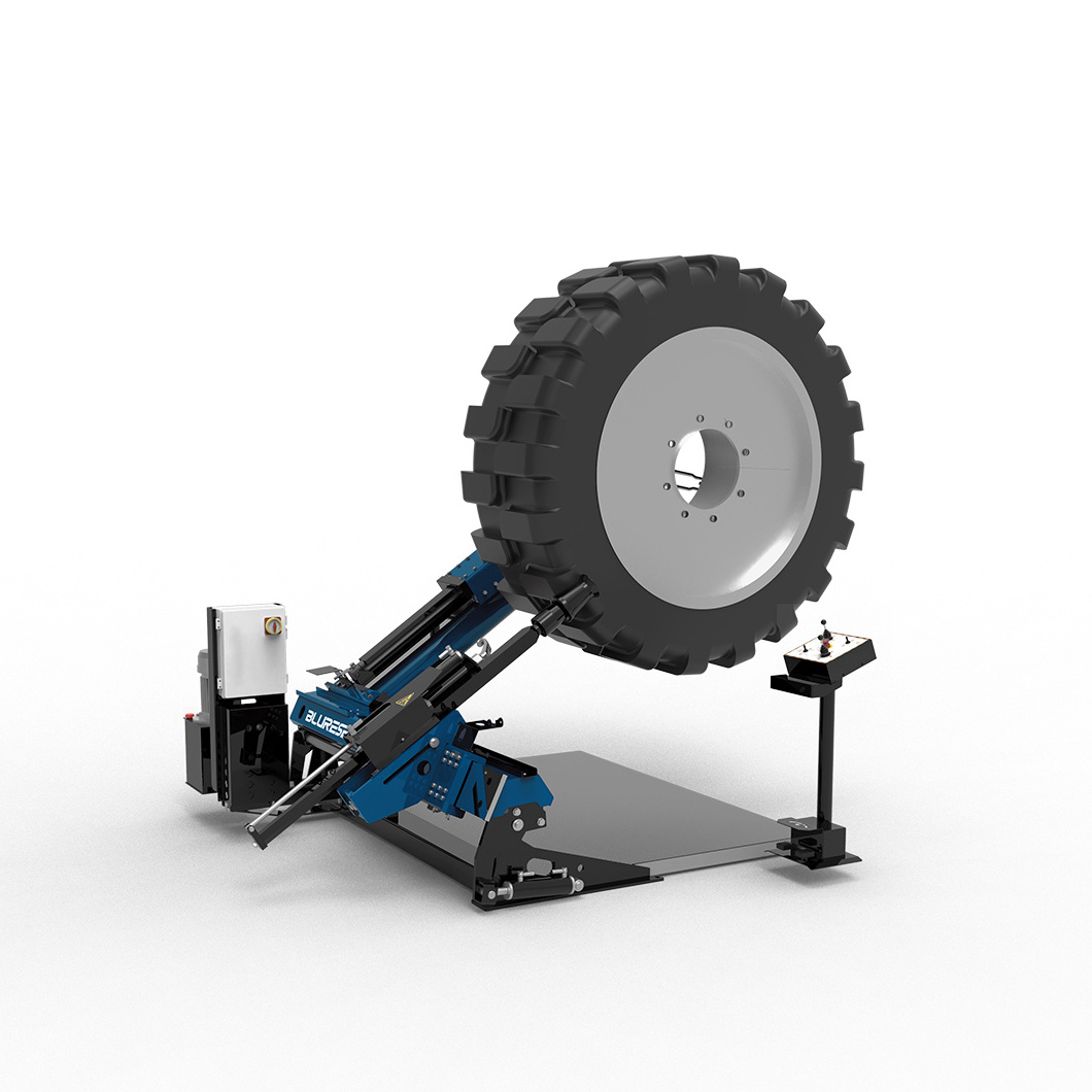 BLURESEA high level vehicle equipment truck tyre changer and tractor tyre changer with CE