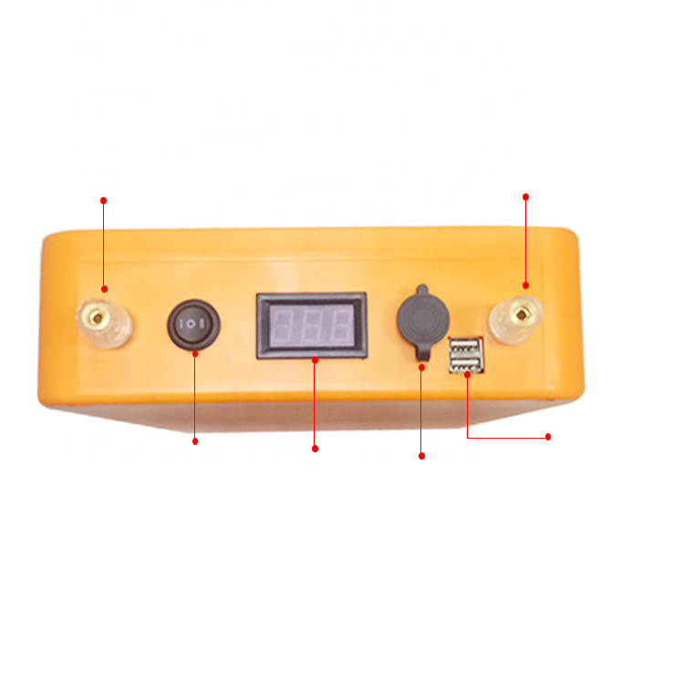 UPS 12 v battery 80ah 100ah 120ah lithium ion rechargeable battery with 12v battery charger for fishing camping outdoor