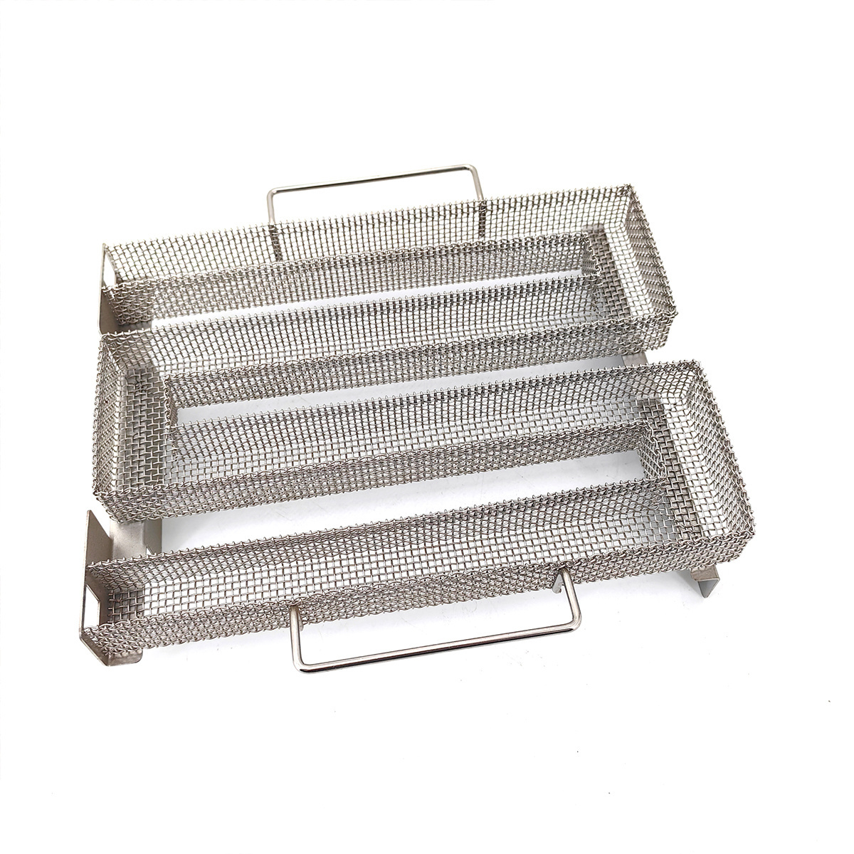 BEILANG Stainless steel 304 Round Pellet Smoker Tray Cold Smoke Generator for BBQ Smoking on Any BBQ Grill and Smoker