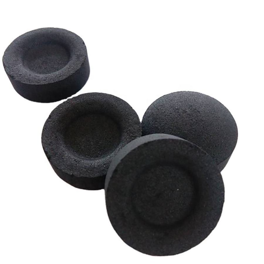 Round Shisha Charcoal Briquette Coconut Shell Hookah Charcoal Price Per Ton Of Charcoal