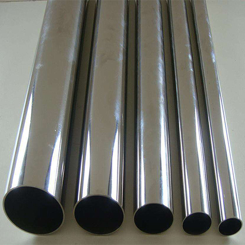 Custom High Quality 201 304 304L 316 316L SS Round Pipe/ Tube ERW  Welding Line Type Stainless Steel Tubing Prices