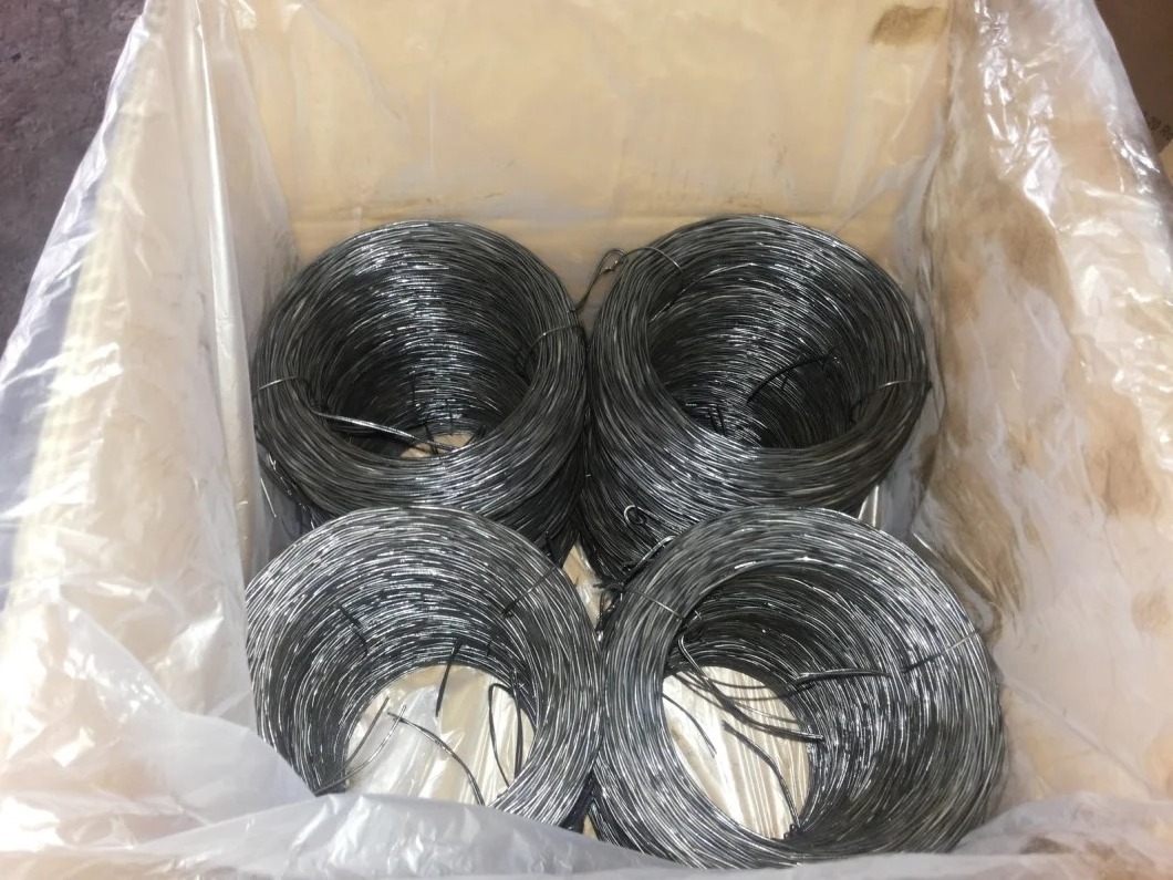 low price galvanised binding wire gi steel wire 9 10 12 14 16 gauge black anneal  iron wire