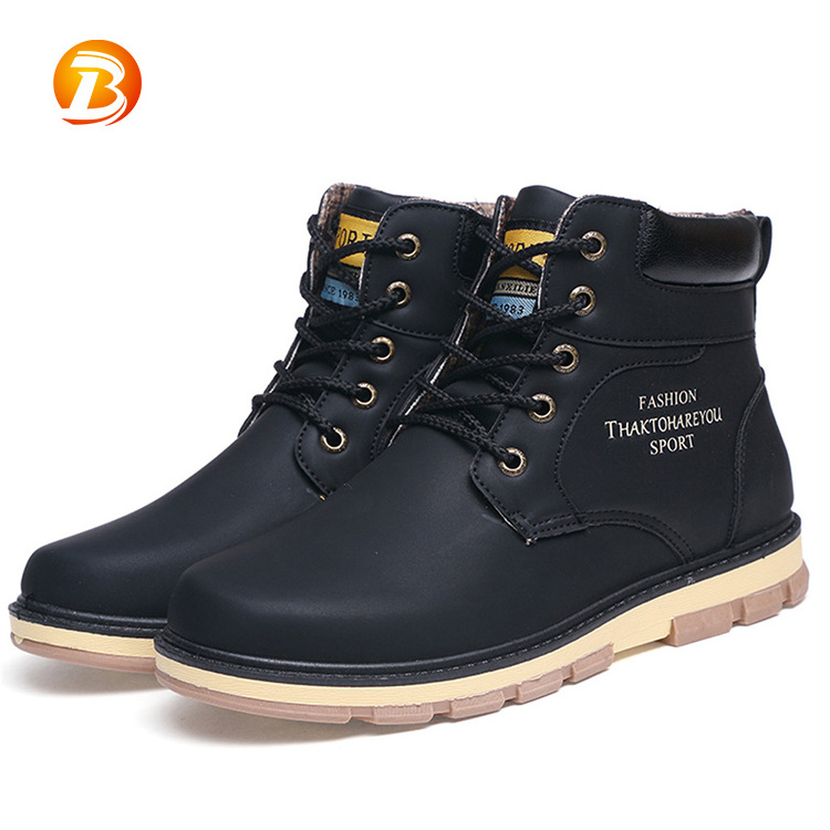 High Tenacity Safety Footwear lace up casual outdoor men shoes boot