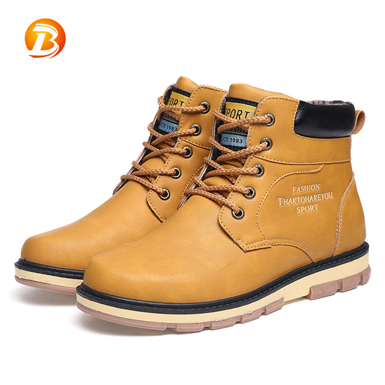 High Tenacity Safety Footwear lace up casual outdoor men shoes boot