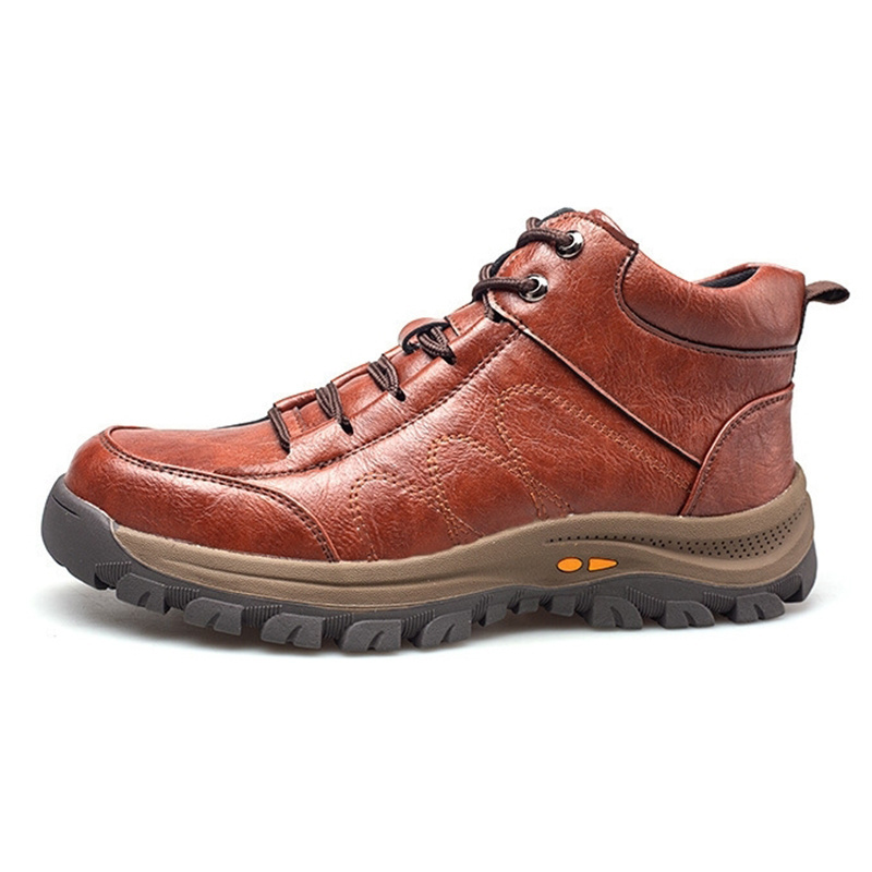 Wholesale Breathable Anti-smash Anti-puncture Leather Welding Insulated Steel Toe Custom logo casual Safety Shoes Work Boots