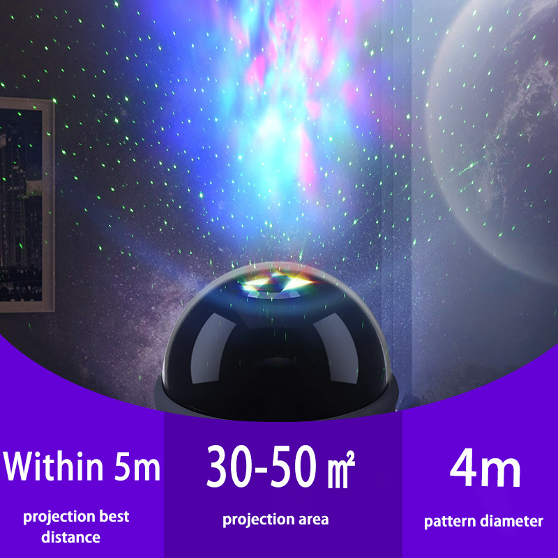 New astronaut starry night light indoor bedroom ambient projection lamp starboy co-branded ornaments star projector