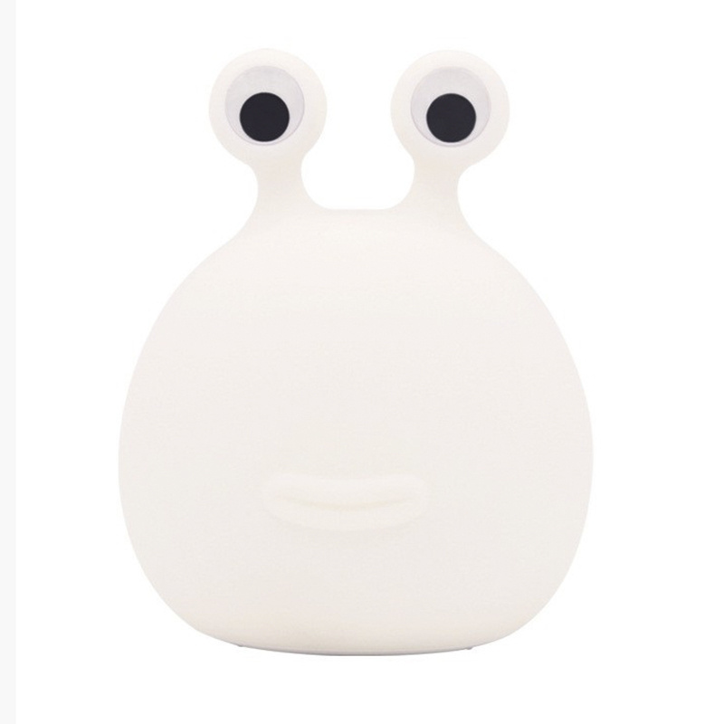 Slug Night Light Silicone Rechargeable Children Sleeping Lamp Touch Switch Cartoon Silicone Baby Led Lamp Toy