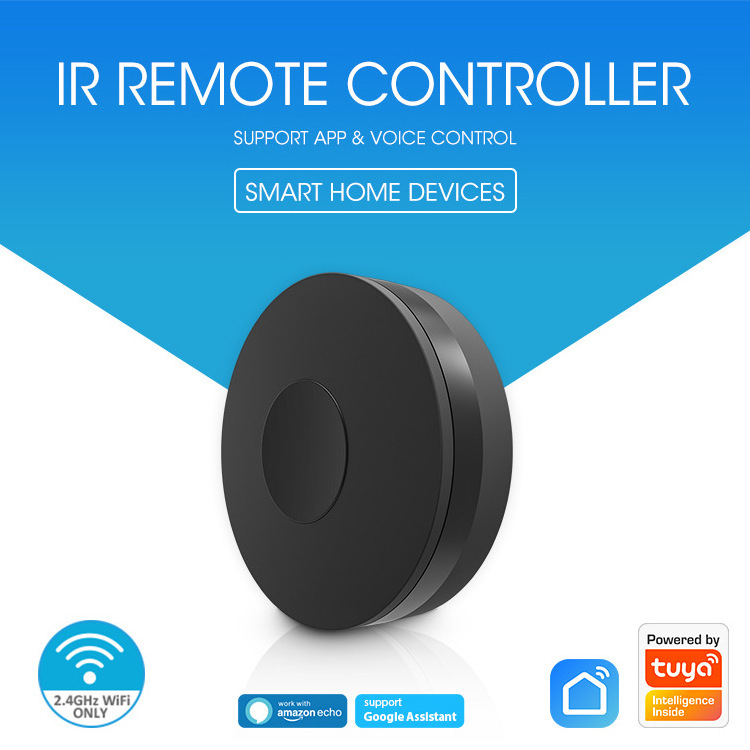 IR remote control Neo WiFi wireless Tuya smart Alexa RF controller App and voice control BLE smart home devices