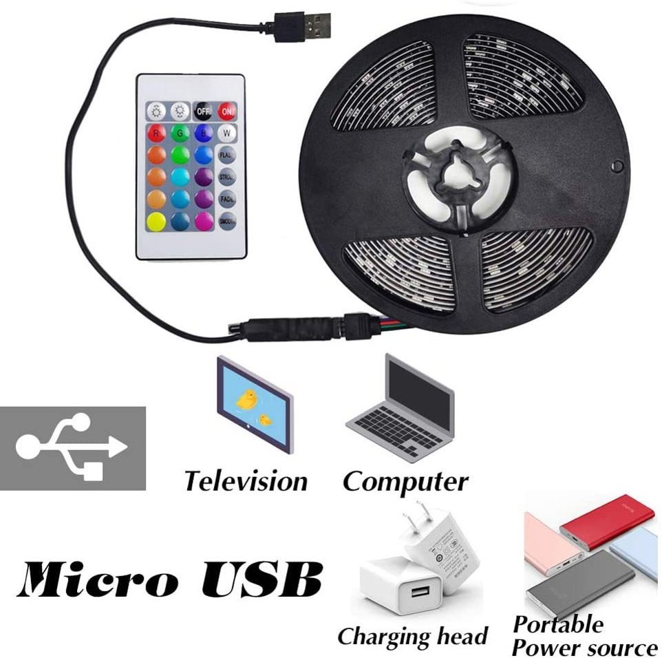 Factory Price 5v Led Strip Usb Flexible Design High Quality High Quality Smart Rgb Led Strip Light