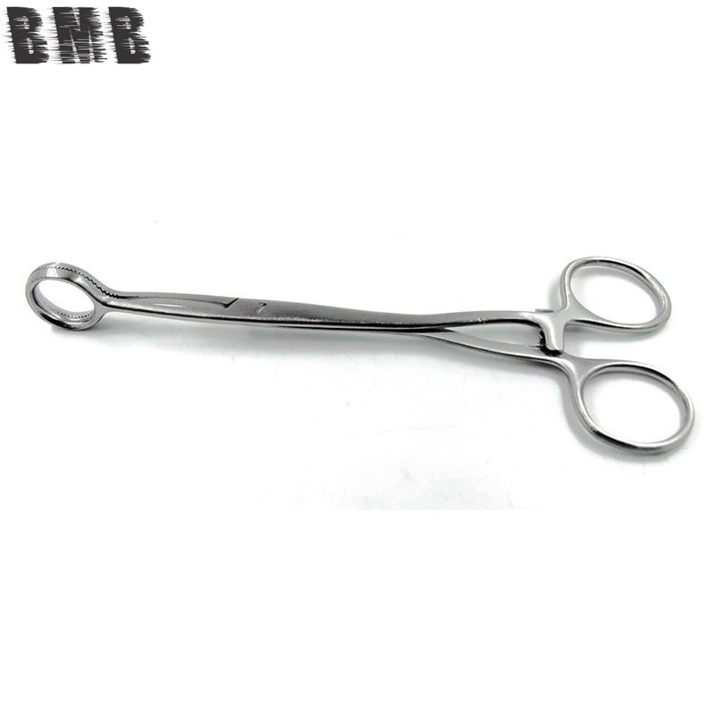 Surgical Collin Tongue Seizing Sponge Forceps 16 cm length Laboratory Forceps instruments