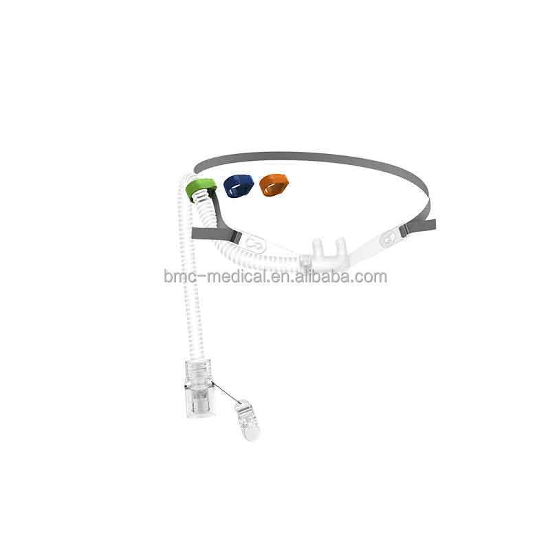 nasal cannula NC12 high flow tube for HFNC device with oxygen therapy for respiratory OEM