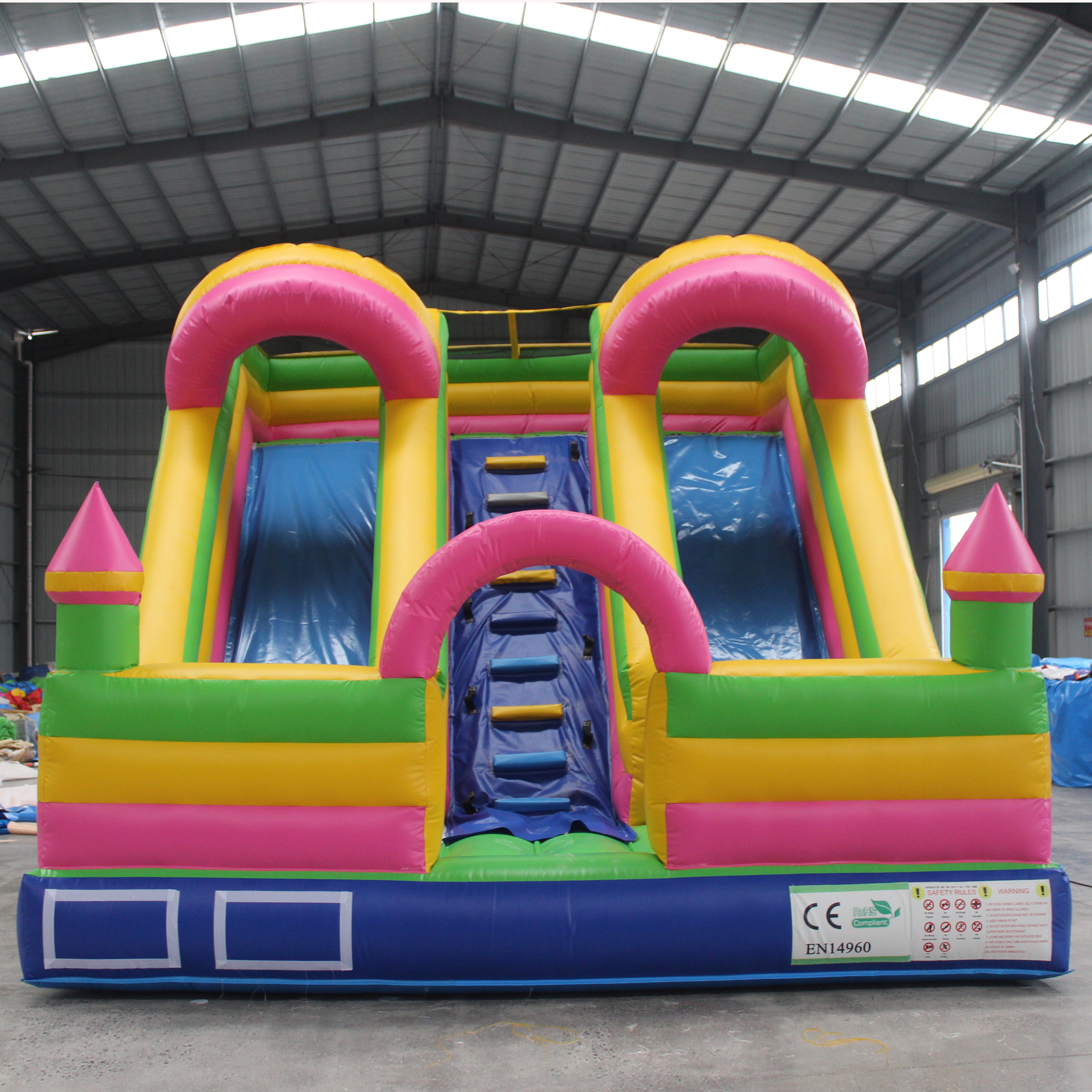 High Quality Huge Inflatable Slide Inflatable Water Castle Parks Water Slide Inflatable Slide 30ft