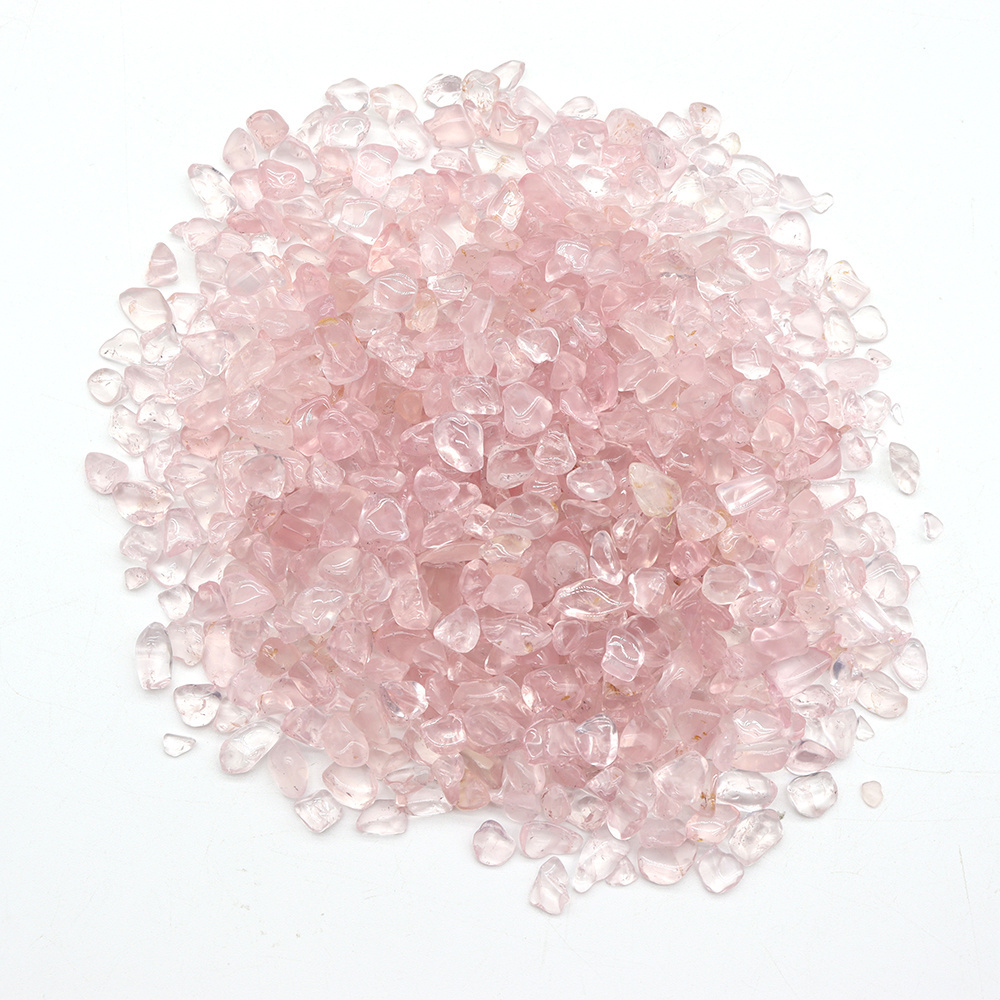 Bulk Wholesale Natural Gemstone Chips Healing Rose Quartz Chips Crystal Chips