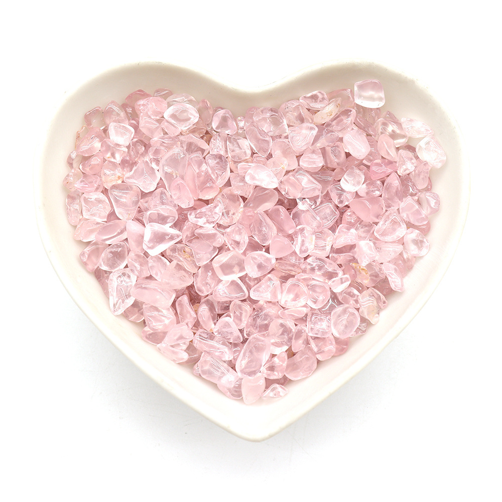 Bulk Wholesale Natural Gemstone Chips Healing Rose Quartz Chips Crystal Chips