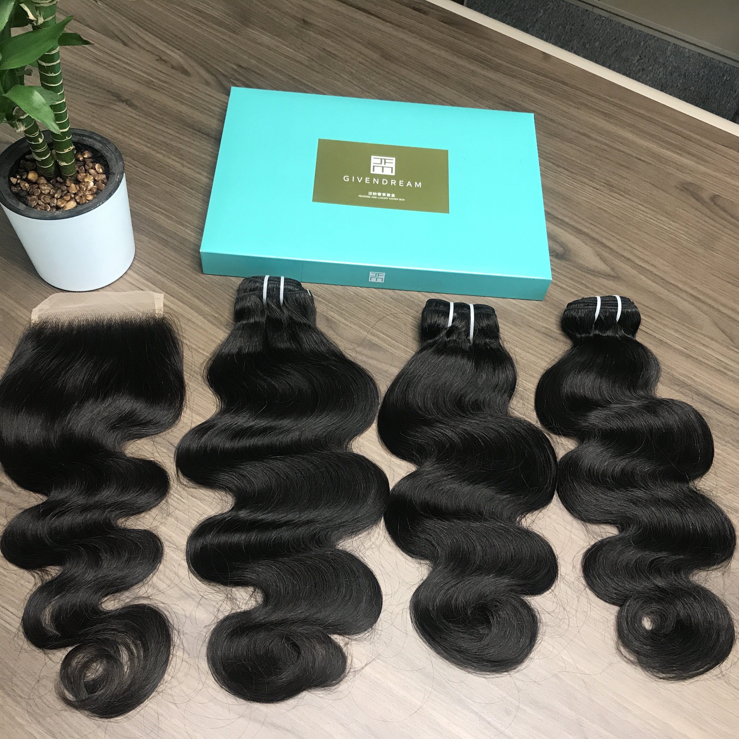 Virgin Brazilian Hair Bundles Women Brazilian Human Hair Weave With Closure 10A Mink Brazilian Hair vendor