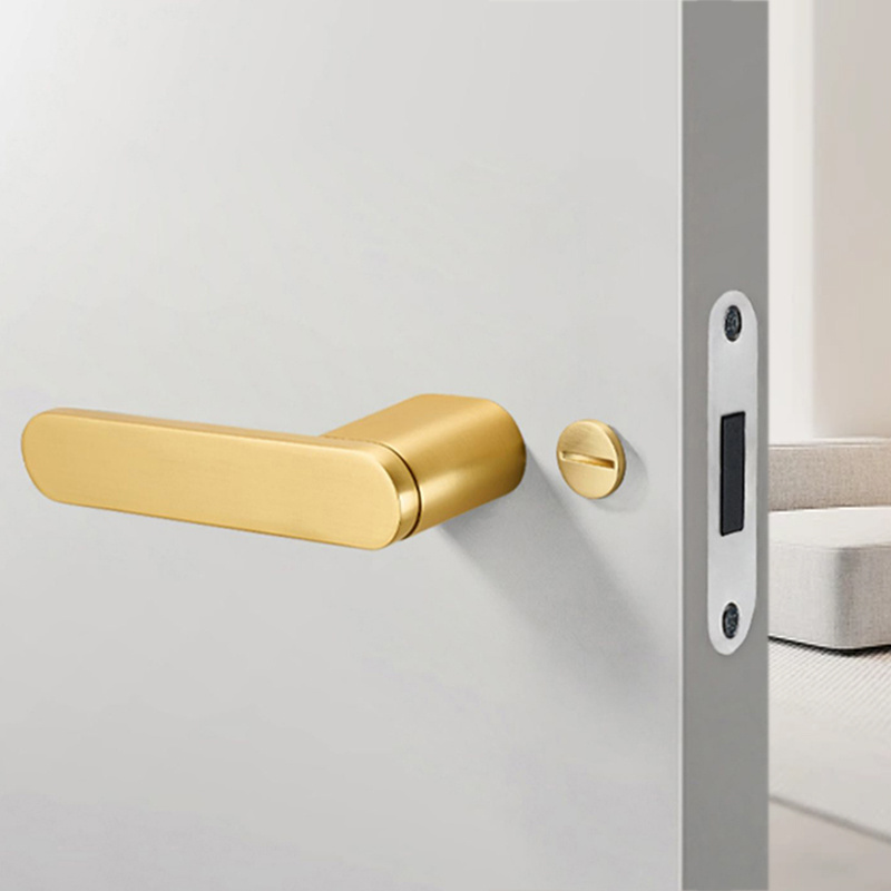 Magnetic system interior door Magnetic door lock with lever handle